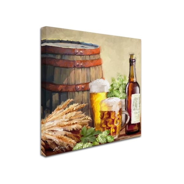 The Macneil Studio 'Beer And Hops' Canvas Art,14x14